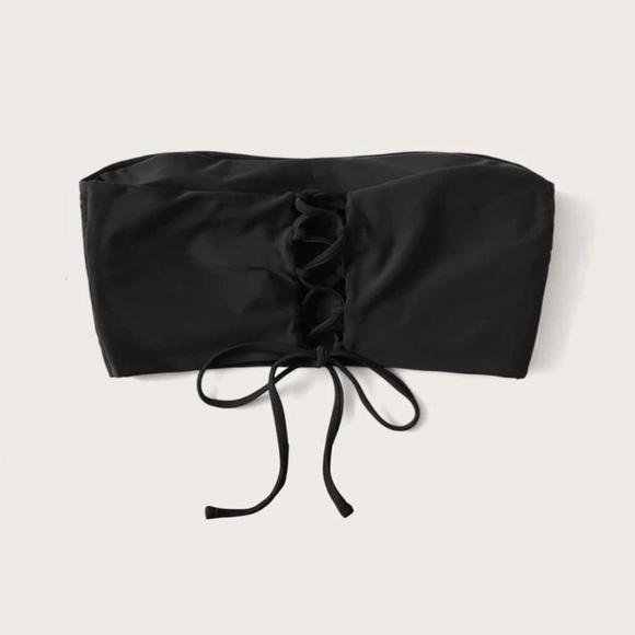 👙 2 for $15 👙 SHEIN bandeau lace up bikini top - Picture 2 of 4